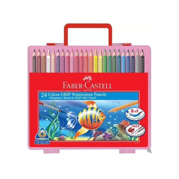 Faber-Castell Colour Grip - Watercolours 24L